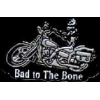 BAD TO THE BONE SKELETON RIDER PIN